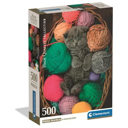 Fluffy Kitten puzzle 500 komada fotografija proizvoda
