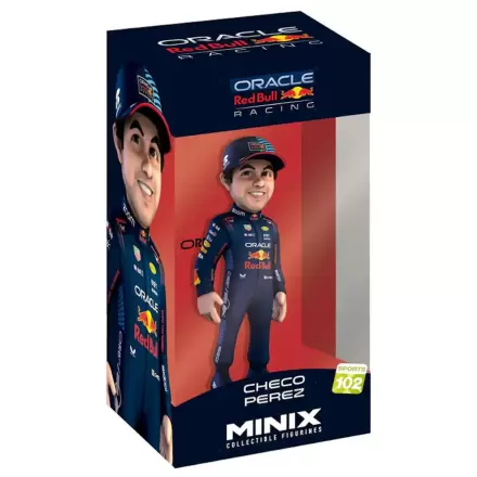 Formula 1 Checo Perez Minix figura 12 cm termékfotója