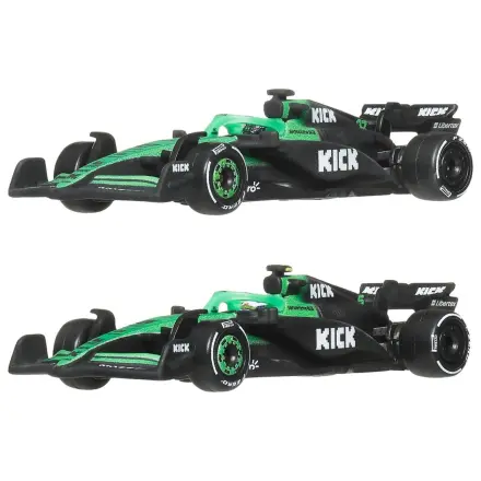 Formula 1 Hot Wheels Premium Die-Cast vozila set od 2 komada 1/64 KICK Sauber Team fotografija proizvoda