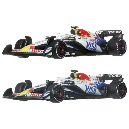 Formula 1 Hot Wheels Premium Lijevani automobil 2-pakiranje 1:64 Team Visa Cash App Racing Bulls fotografija proizvoda