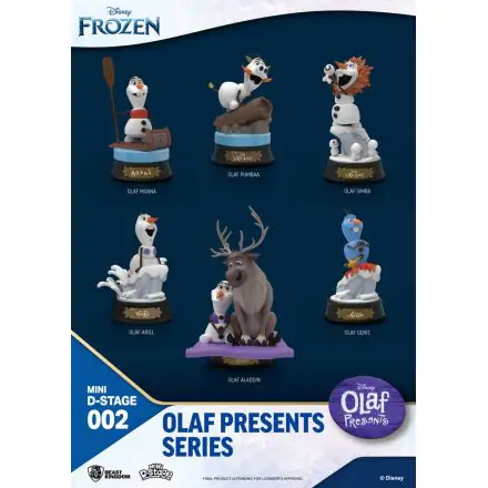 Frozen Mini Diorama pozornice kipovi paket od 6 Olaf Presents 12 cm fotografija proizvoda