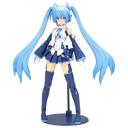 Frame Arms Girl x Hatsune Miku plastični model kit Frame Music Girl Snow Miku Another Color Ver. 15 cm fotografija proizvoda