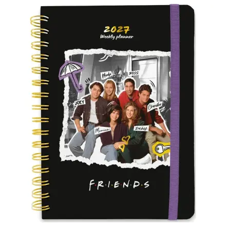 Friends cjelogodišnji planer 2027 A5 fotografija proizvoda