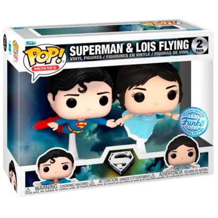 POP paket 2 figure DC Comics Superman & Lois Flying Exclusive termékfotója