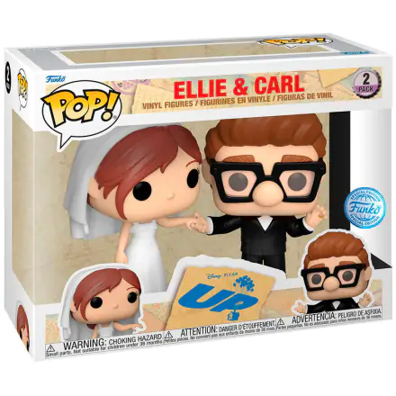 Up POP! Vinyl Figures 2-Pack Ellie & Carl Wedding 9 cm Figurice od vinila (2 komada) termékfotója