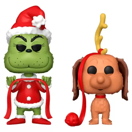 The Grinch(Anniversary) Funko POP! Books Vinilne Figure 2-Pack Grinch s Max 9 cm termékfotója