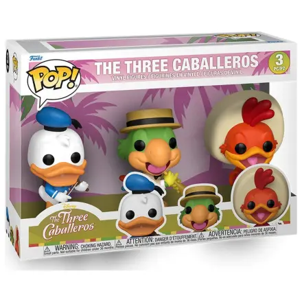 Funko POP 3-struko pakiranje figura Disney The Three Caballeros fotografija proizvoda