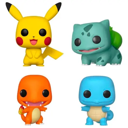 Funko POP paket 4 figure Pokemon Starters Exclusive fotografija proizvoda