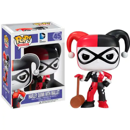 DC Comics POP! Vinil figura Harley Quinn & Malj 9 cm termékfotója