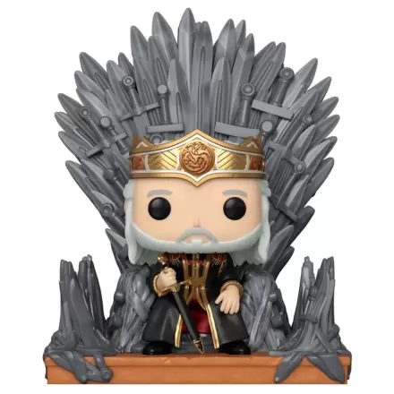 POP figurica Deluxe House of the Dragon Viserys na Željeznom prijestolju termékfotója