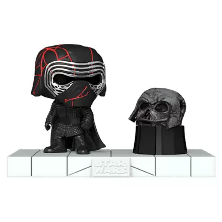 Funko POP figura Deluxe Star Wars Kylo Ren s Darth Vader kacigom termékfotója