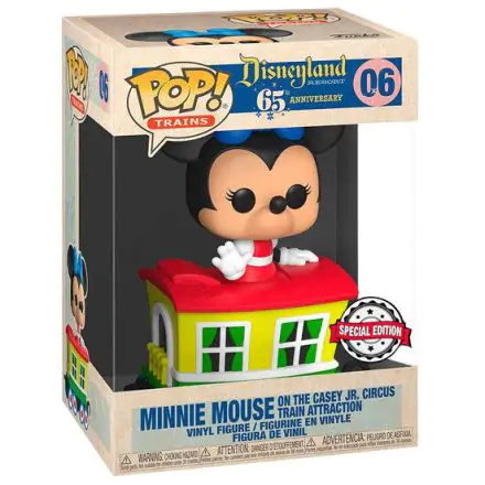 Disneyland Resort POP! Disney Vlak Kola Vinilna Figura Minnie Mouse na Casey Jr. Circus Train atrakciji 9 cm termékfotója