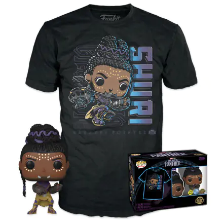 Funko POP! figura i majica Marvel Black Panther Shury ekskluzivno termékfotója