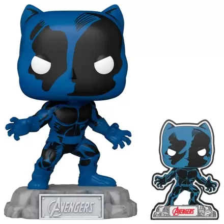 Funko POP figura Marvel Avengers 60th Anniversary Comic Black Panther s Pin Exclusive termékfotója