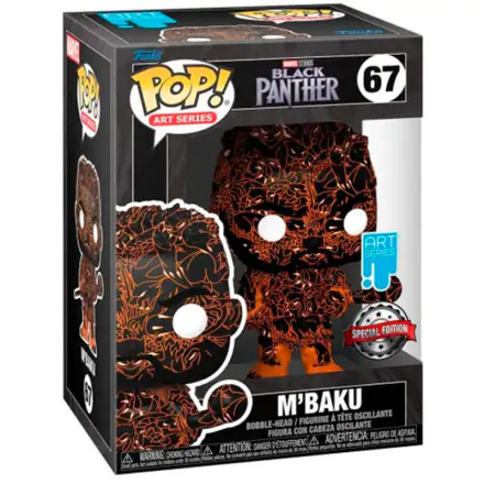 Black Panther Legacy POP! Artist Series Vinyl figura M'Baku 9 cm termékfotója