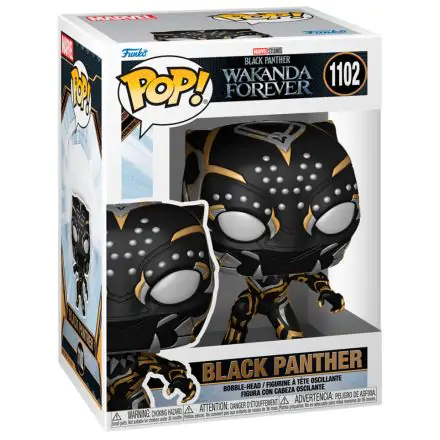 Black Panther: Wakanda Forever POP! Marvel Vinyl Figura Black Panther 9 cm termékfotója