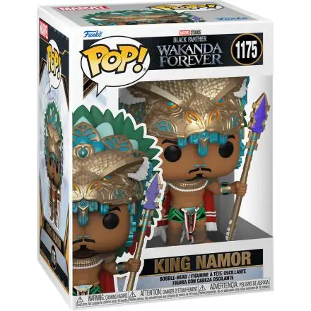 Black Panther: Wakanda Forever POP! Marvel Vinyl Figura Kralj Namor 9 cm termékfotója