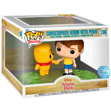 Disney Winnie the Pooh POP! Moment Vinyl Figura Winnie the Pooh- CR w/ Pooh 9 cm termékfotója