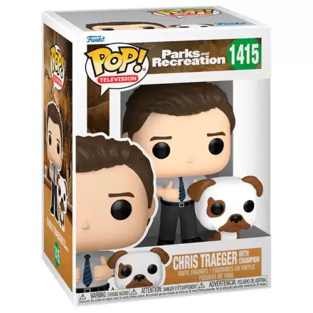 Funko POP figura Parks and Recreation Chris Traeger s Champion termékfotója