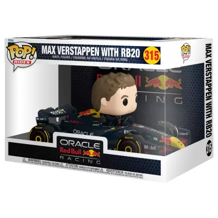 Funko POP figura Rides Super Deluxe Racing Oracle Red Bull Max Verstappen s RB20 fotografija proizvoda