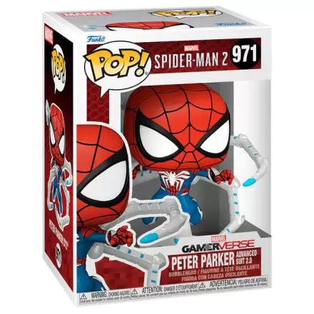 Funko POP figura Marvel Spiderman 2 Peter Parker Advanced Suit 2.0 termékfotója