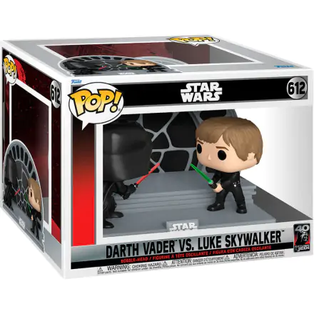 Star Wars Return of the Jedi 40th Anniversary POP Moment! Vinil Figure set 2 komada Luke vs Vader 9 cm termékfotója