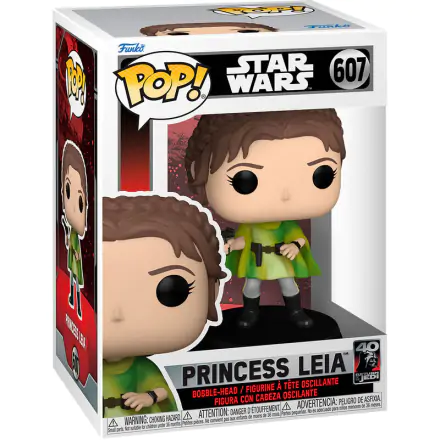 Star Wars Return of the Jedi 40th Anniversary POP! Vinilna Figura Leia (BH) 9 cm termékfotója