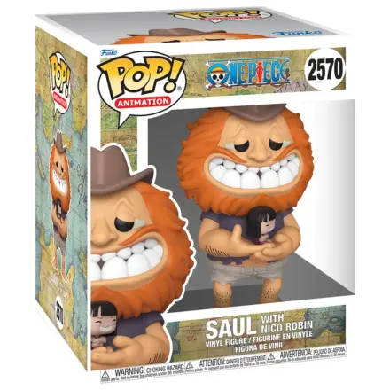 Funko POP figura Super One Piece Saul With Nico Robin fotografija proizvoda