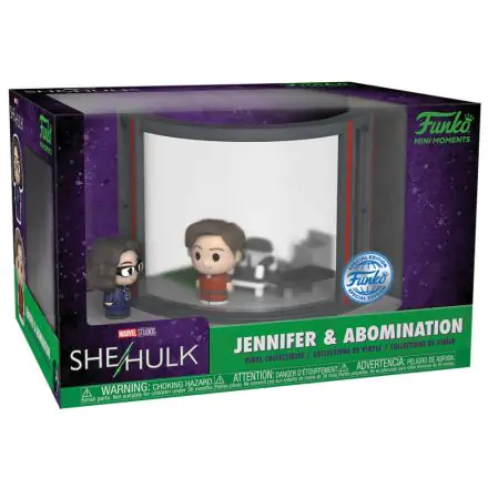 She-Hulk POP! Mini Moment vinilna figura Jennifer & Abomination 5 cm fotografija proizvoda