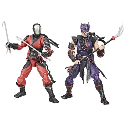 G.I. Joe Classified Series Akcijska figura 2-Pack #160 Cobra Ninjas Slice & Dice 15 cm fotografija proizvoda