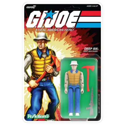G.I. Joe (Comic) ReAction+ akcijska figura Val 09 Deep Six fotografija proizvoda