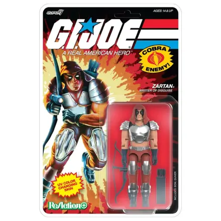 G.I. Joe (Comic) ReAction+ akcijska figura Val 09 Zartan fotografija proizvoda