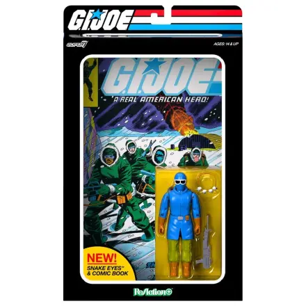 G.I. Joe ReAction+ figura Snake Eyes (Skybound Comic Box Series, izdanje #2) fotografija proizvoda