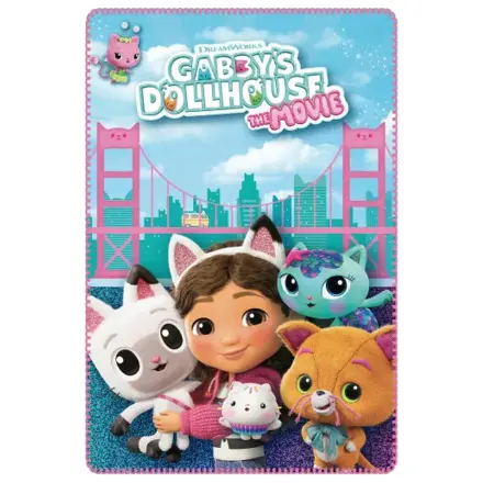 Gabby's Dollhouse Adventure deka od flisa 100x150cm fotografija proizvoda