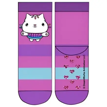 Gabby's Dollhouse Djevojačke debele protuklizne čarape ljubičaste za djecu 27/30 fotografija proizvoda