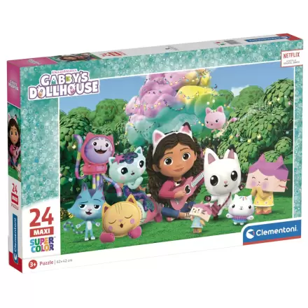 Gabbys Dollhouse maxi puzzle 24 kom termékfotója