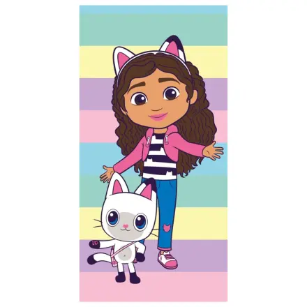 Gabi's Dollhouse Pastel Stripes ručnik fotografija proizvoda