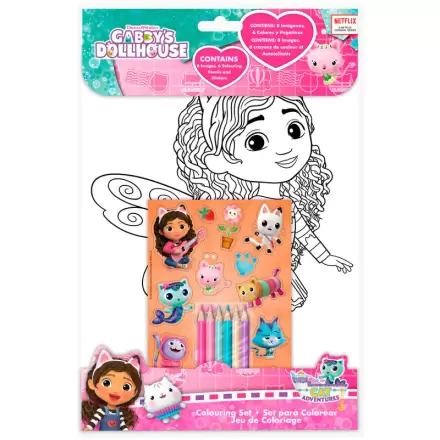 Gabbys Dollhouse set za bojanje + naljepnice fotografija proizvoda
