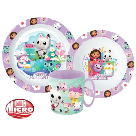 Gabby's Dollhouse Wonderland set posuđa za jelo, mikroplastični set s šalicom od 350 ml fotografija proizvoda