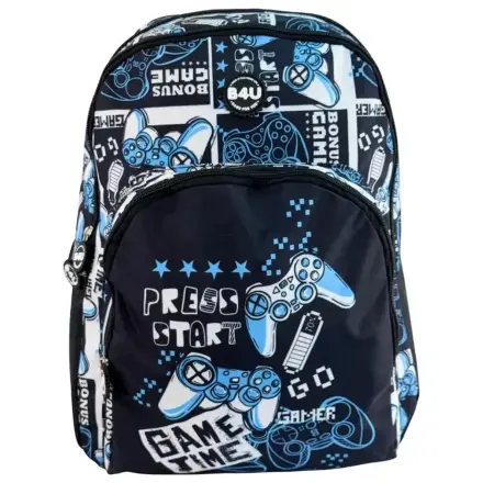 Gamer Press Start školska torba, torba 44 cm fotografija proizvoda