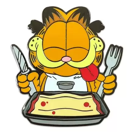 Garfield Pin Značka Disco Garfield Lasagna Dinner 5 cm fotografija proizvoda