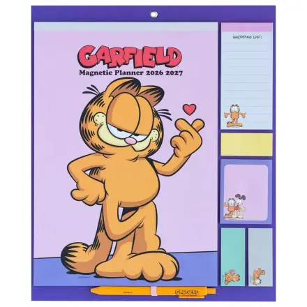 Garfield magnetski planer 2026./27. 30 x 35 cm fotografija proizvoda