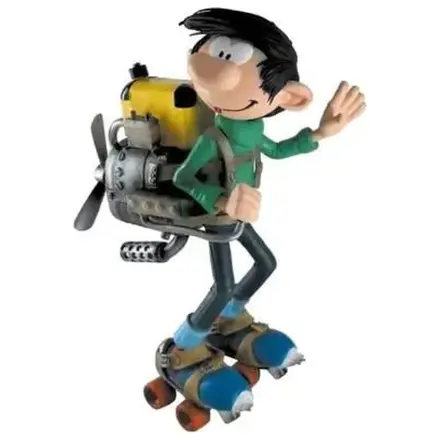 Gaston Lagaffe Motor on roller skates Statua 18cm fotografija proizvoda