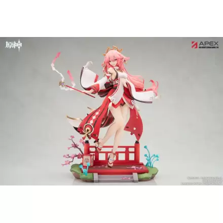 Genshin Impact PVC kip 1/7 Yae Miko Astute Amusement Ver. 28 cm termékfotója