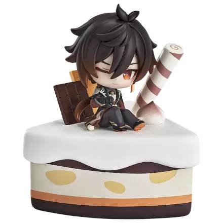 Genshin Impact Wondrous Travels Series Figura Zhongli Chibi 12 cm fotografija proizvoda