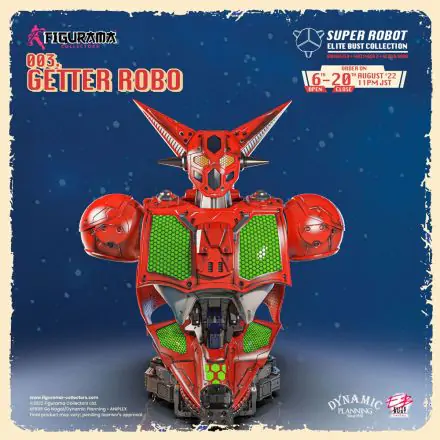 Getter Robo Super Robot Elite poprsje 1/3 Getter Robo 26 cm termékfotója