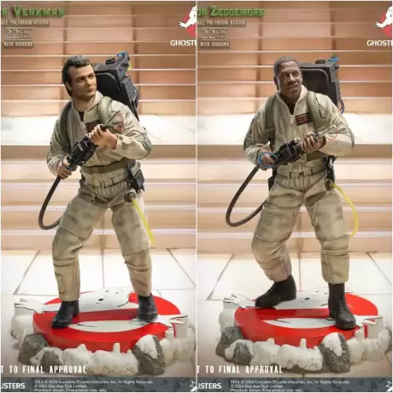 Ghostbusters smola Kip 1/8 Peter Venkmann + Winston Zeddemore Twin Pack Set 22 cm termékfotója