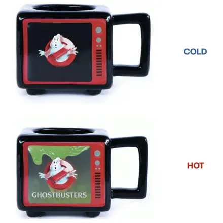 Ghostbusters I Ain't Afraid Retro TV šalica koja mijenja boju toplinom 500ml fotografija proizvoda