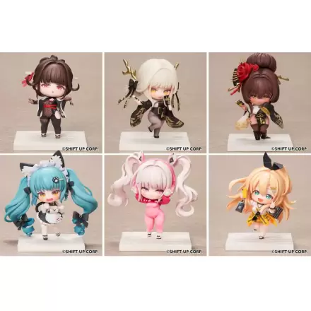 Goddess of Victory: Nikke SAC Series Mini Figure 6-Pack Chibi 10 cm termékfotója