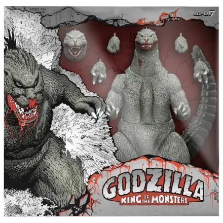 Godzilla (1989) Toho Ultimates akcijska figura - Godzilla (Greyscale Comic Book - Thirsty for Blood) 24 cm fotografija proizvoda